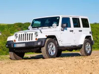 Gebraucht Jeep Wrangler Unlimited Sahara 200 PS (147 kW) 2013 Weiß SUV