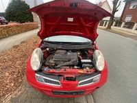 Gebraucht Nissan Micra 65 PS (47 kW) 2010 Rot Kleinwagen