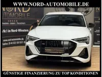 Gebraucht Audi e-tron Black Edition 300 kW (408 PS) 2022 Gletscherweiß metallic (metallic) SUV