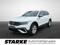 Gebraucht VW Tiguan Allspace Life 150 PS (110 kW) 2022 Deep black perleffekt (metallic) SUV