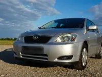 Gebraucht Toyota Corolla 97 PS (71 kW) 2003 Silber Kleinwagen