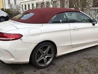 Gebraucht Mercedes C200 AMG line 184 PS (135 kW) 2018 Weiß Cabrio