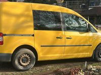 Gebraucht VW Caddy 70 PS (51 kW) 2010 Gelb Van / Kleinbus