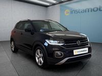 Gebraucht VW T-Cross Style 150 PS (110 kW) 2022 Schwarz SUV