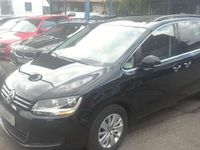 Gebraucht VW Sharan Trendline 140 PS (102 kW) 2014 Schwarz Van / Kleinbus