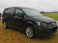 Gebraucht VW Caddy Maxi Basis 102 PS (75 kW) 2017 Schwarz Van / Kleinbus