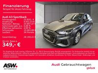 Gebraucht Audi A3 S-Line 116 PS (85 kW) 2023 Daytonagrau perleffekt Limousine