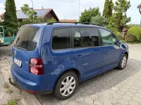 Gebraucht VW Touran 140 PS (102 kW) 2008 Blau Van / Kleinbus