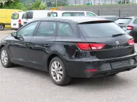 Używany Seat Leon 116 KM (85 kW) 2018 Czarny Kombi