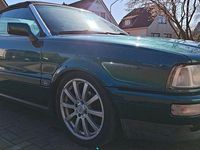 Gebraucht Audi Cabriolet Basis 135 PS (99 kW) 1992 Grün Cabrio