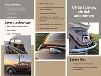 Gebraucht VW Käfer 50 PS (36 kW) 1972 Braun Cabrio