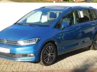 Gebraucht VW Touran Sound 150 PS (110 kW) 2018 Blau Van / Kleinbus