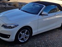 Gebraucht BMW 220 Advantage 184 PS (135 kW) 2018 Weiß Cabrio
