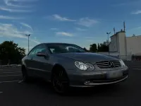 Gebraucht Mercedes CLK200 163 PS (119 kW) 2004 Silber Coupé