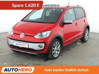 Gebraucht VW cross up! 75 PS (55 kW) 2015 Rot Kleinwagen