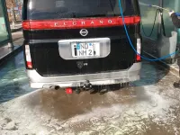 Gebraucht Nissan Elgrand 280 PS (205 kW) 2002 Schwarz Van / Kleinbus