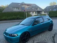 Gebraucht Honda Civic LS 75 PS (55 kW) 1995 Blau Limousine