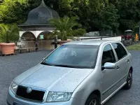 Gebraucht Skoda Fabia 54 PS (39 kW) 2003 Silber Kleinwagen