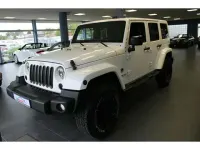 Gebraucht Jeep Wrangler Unlimited Sahara 200 PS (147 kW) 2014 Weiß SUV