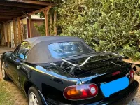 Brugt Mazda MX5 90 HK (66 kW) 1997 Sort Cabriolet