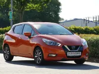 Gebraucht Nissan Micra Tekna 90 PS (66 kW) 2017 Orange Kleinwagen