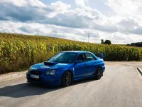 Käytetty Subaru Impreza 265 HP (194 kW) 2003 Sininen Sedan