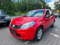Gebraucht Dacia Sandero Ambiance 75 PS (55 kW) 2009 Rot Limousine