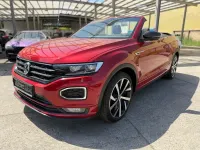 Gebraucht VW T-Roc Cabriolet R-line 150 PS (110 kW) 2020 Rot Cabrio
