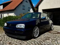Gebraucht VW Golf Cabriolet 90 PS (66 kW) 1994 Blau Cabrio