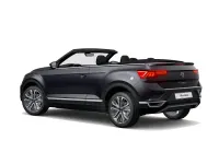 Gebraucht VW T-Roc Cabriolet Style 150 PS (110 kW) 2022 Rauchgrau (grau) Cabrio