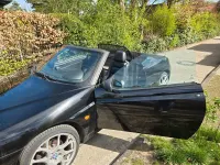 Second-hand Alfa Romeo Spider 155 CP (114 kW) 1998 Negru Cabrio
