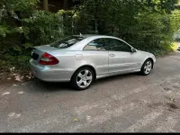 Gebraucht Mercedes CLK200 2007 Silber Coupé