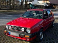 Gebraucht VW Golf II 69 PS (50 kW) 1989 Rot Kleinwagen