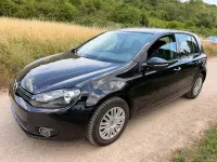 Gebraucht VW Golf VI Style 122 PS (89 kW) 2011 Schwarz Kleinwagen