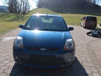 Gebraucht Ford Fiesta Ambiente 80 PS (58 kW) 2008 Blau Kleinwagen