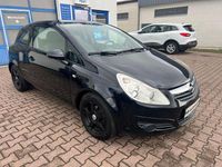 Gebraucht Opel Corsa Edition 90 PS (66 kW) 2008 Schwarz Kleinwagen