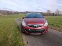 Gebraucht Opel Corsa 87 PS (63 kW) 2012 Rot Kleinwagen