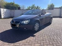 Usata VW Eos 140 CV (102 kW) 2007 Blu Cabrio
