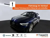 Gebraucht Audi e-tron S-Line 230 kW (313 PS) 2022 Navarrablau metallic SUV