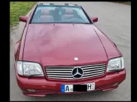 Gebraucht Mercedes SL500 320 PS (235 kW) 1993 Rot Cabrio
