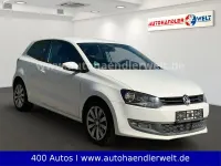Gebraucht VW Polo Comfortline 105 PS (77 kW) 2010 Weiss Kleinwagen