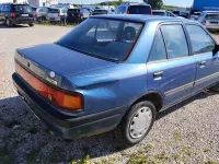 Gebraucht Mazda 323 84 PS (61 kW) 1990 Blau Limousine