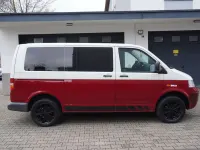 Gebraucht VW Caravelle 102 PS (75 kW) 2007 Grauweiß + wrot Van