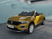 Gebraucht VW T-Roc Cabriolet Style 150 PS (110 kW) 2021 Gelb Cabrio