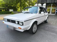 Gebraucht VW Golf Cabriolet 75 PS (55 kW) 1986 Weiß Cabrio