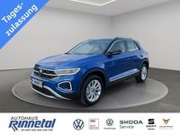 Neu VW T-Roc Style 150 PS (110 kW) 2025 Ravennablau metallic / schwar SUV