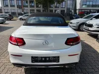 Gebraucht Mercedes C180 AMG line 156 PS (114 kW) 2018 Weiß Cabrio