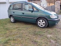 Gebraucht Opel Zafira 101 PS (74 kW) 2001 Grün Van / Kleinbus