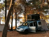 Gebraucht VW Caddy Maxi Style 140 PS (102 kW) 2009 Blau Van / Kleinbus