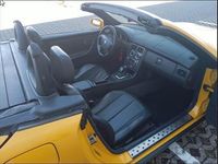 Gebraucht Mercedes SLK200 136 PS (100 kW) 1997 Gelb Cabrio